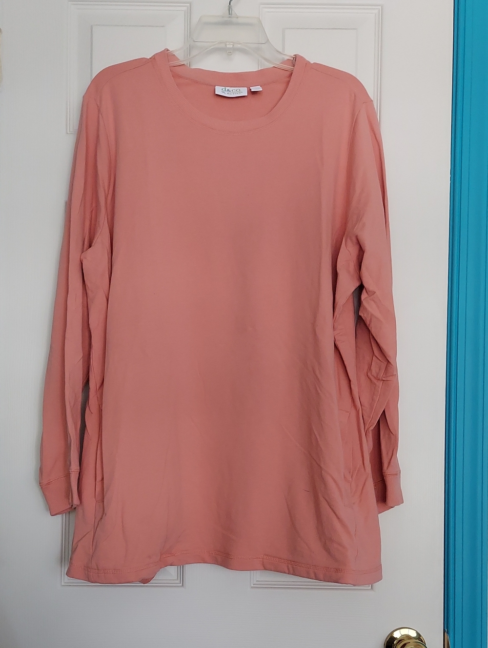 Denim & Co Active French Terry Tunic